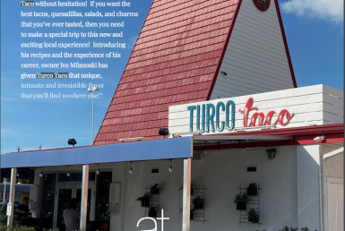 Fine Magazine features Turco Taco