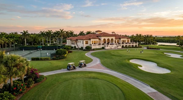 golf courses retirees Marco Island