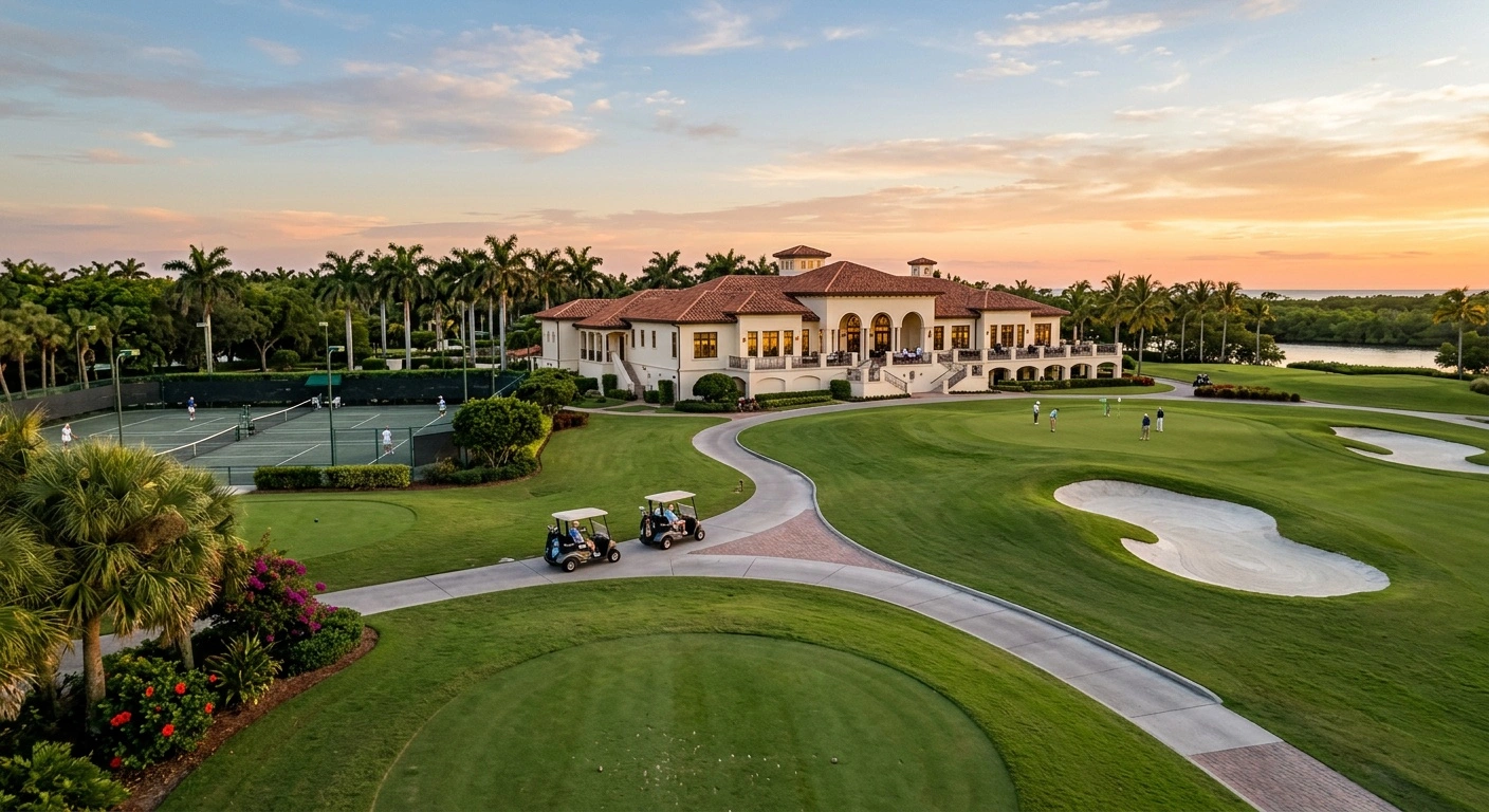 golf courses retirees Marco Island